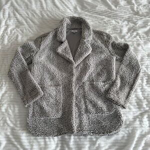 Ardene Gray Sherpa Jacket
